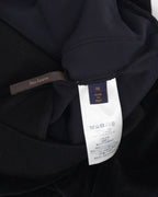 Velour Monogram Cargo Pocket Quarter Zip Jacket