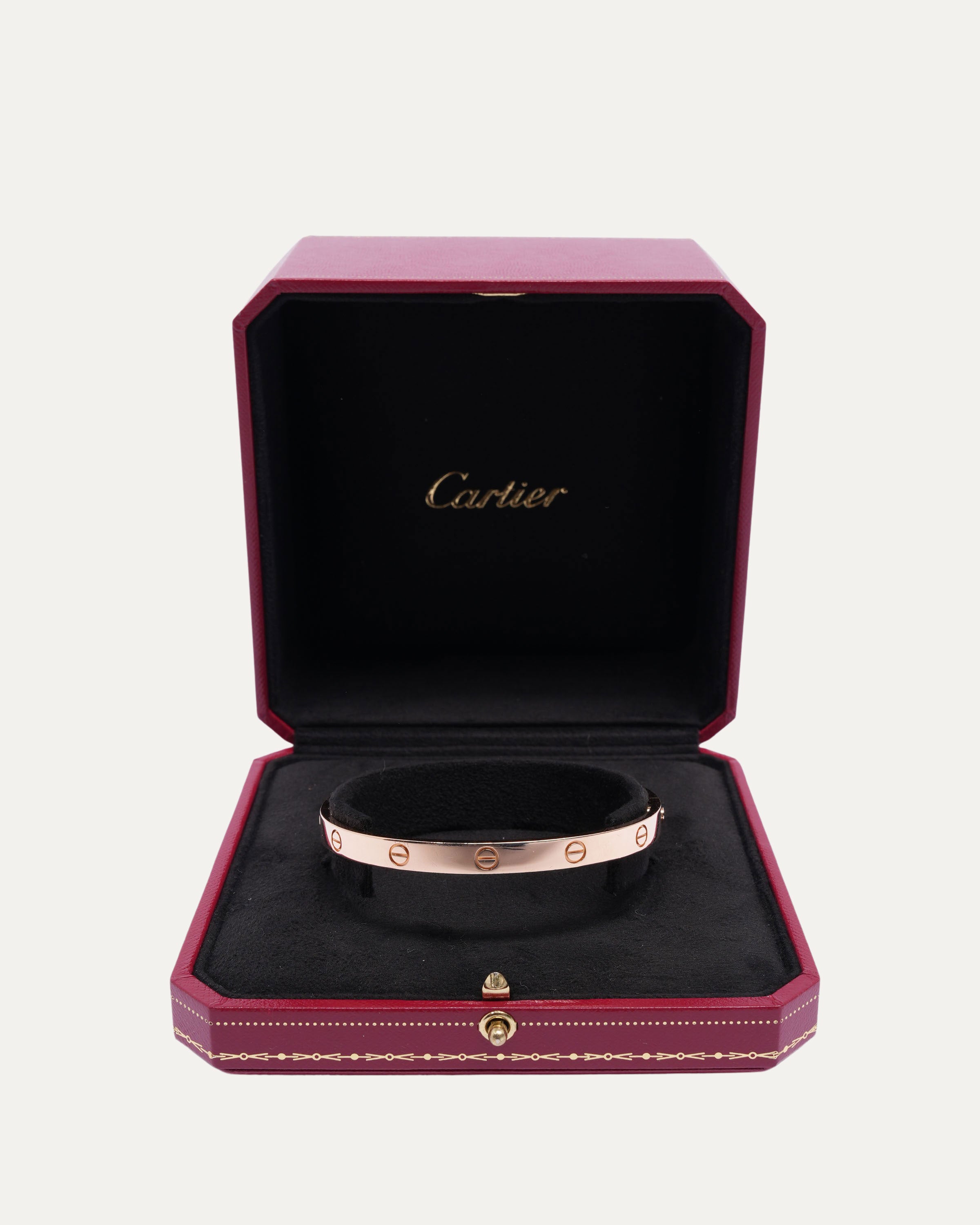 Rose Gold Love Cartier Bracelet