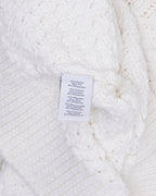 Linen Blend Zip Up Sweater
