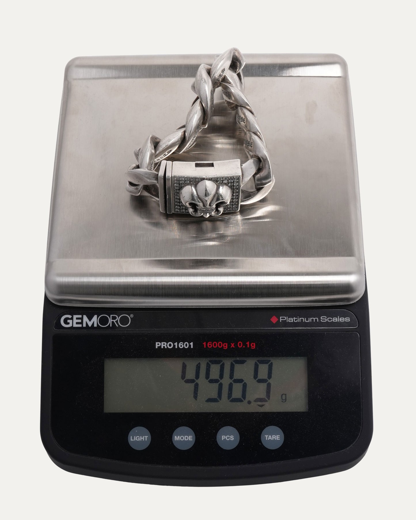 Diamond XL Fleur Box ID Bracelet