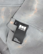 Tie Dye Silk Button Down Shirt