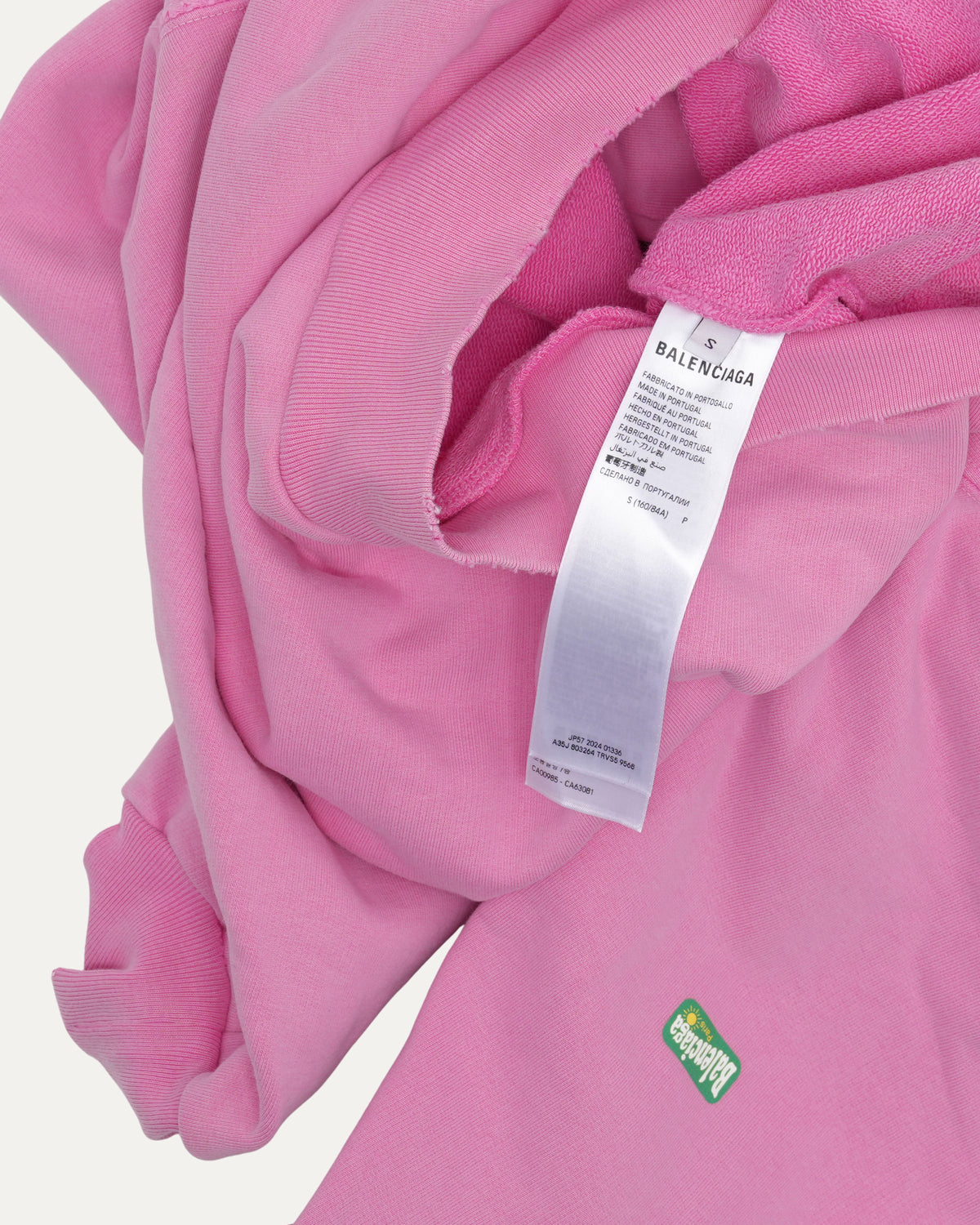 Fruit Sticker Zip Up Hoodie