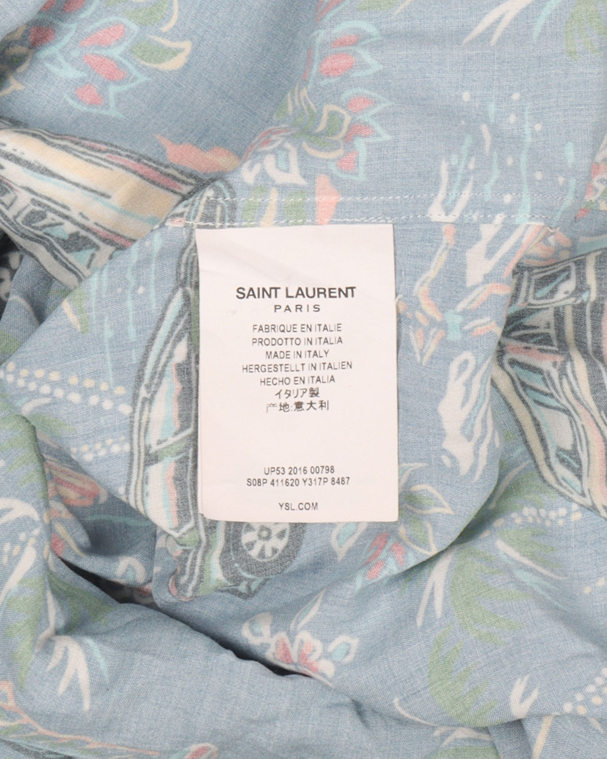 Hawaiian Long Sleeve Shirt