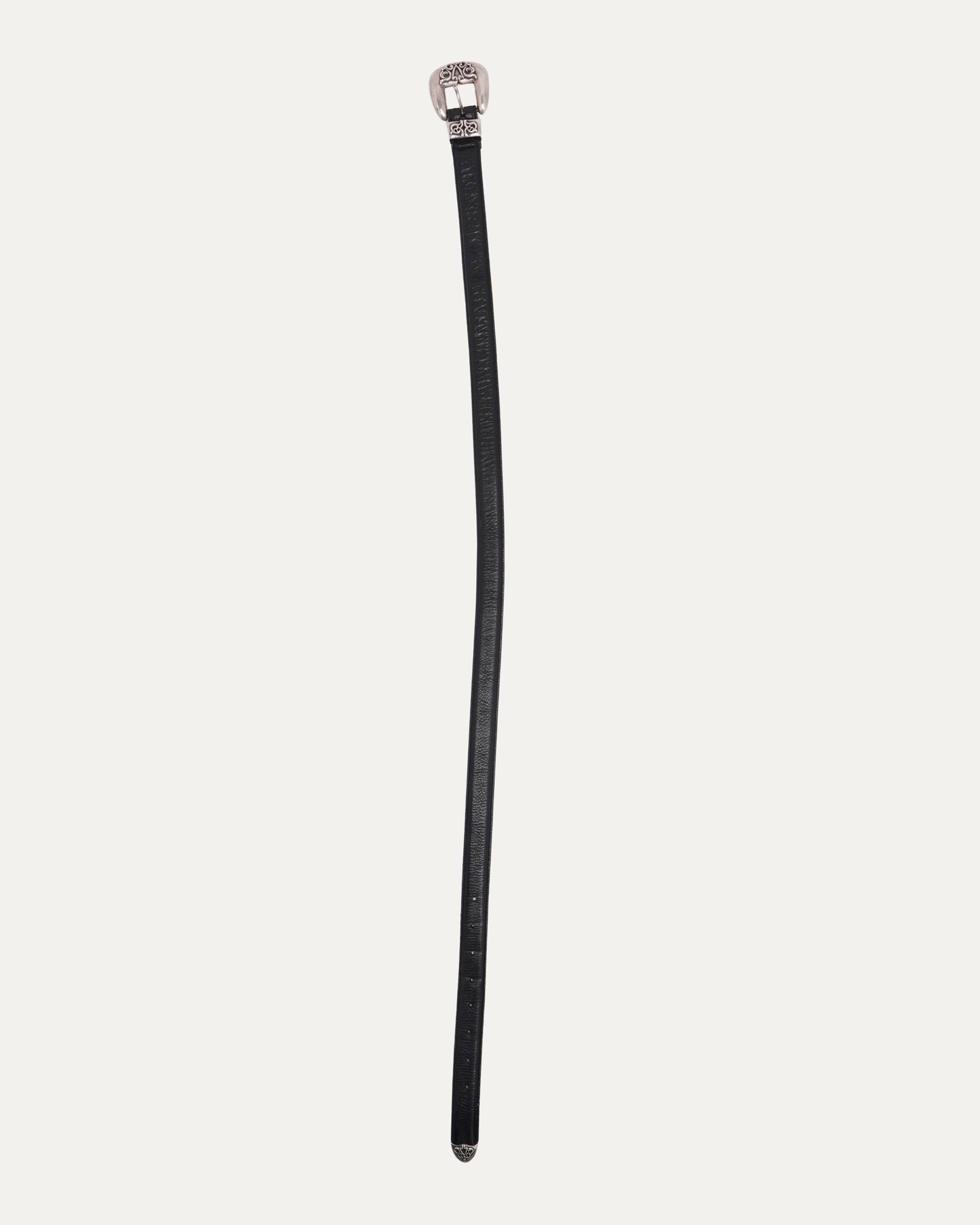 Thin Three-Piece Western Belt