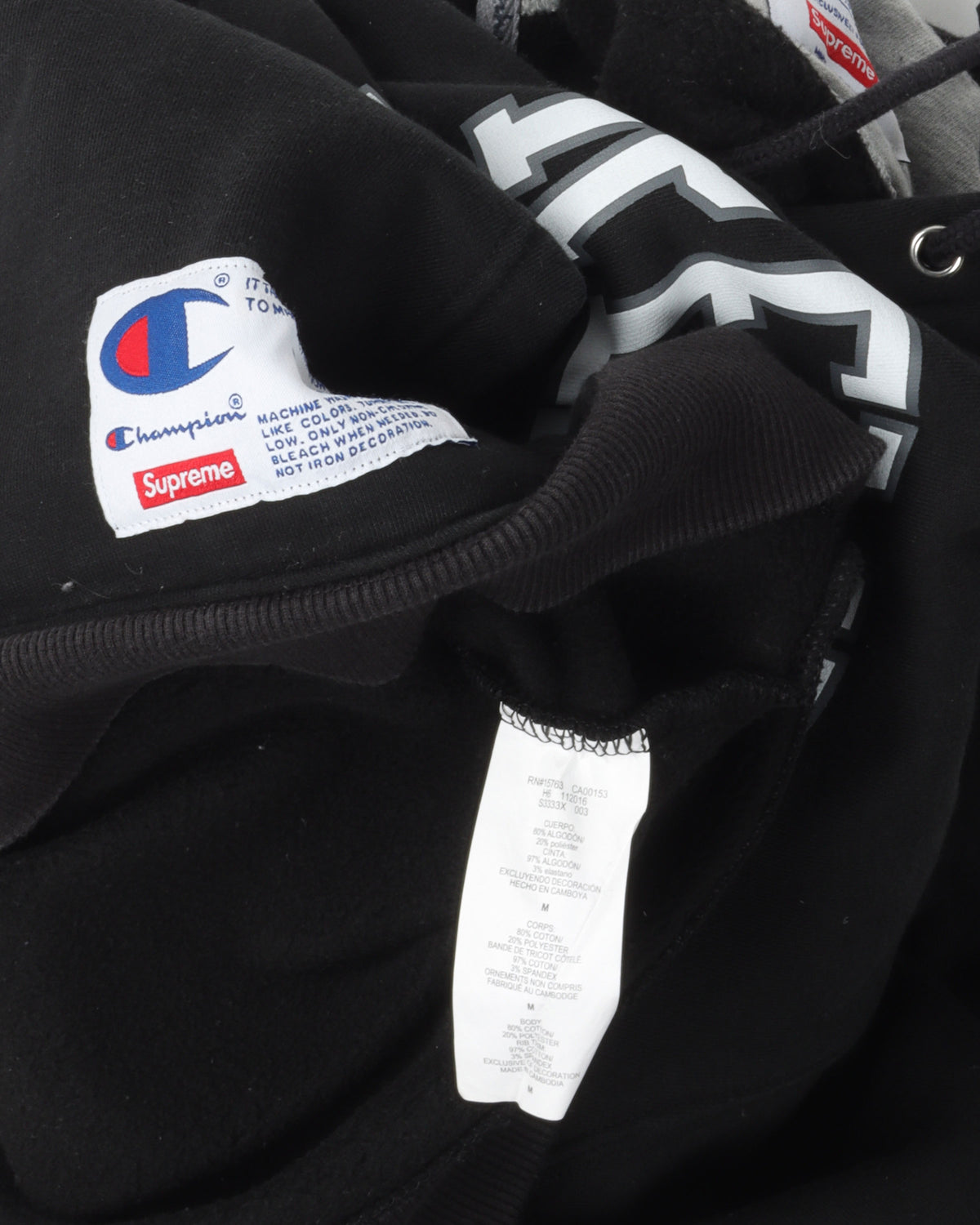 SS17 Champion Hooded Sweatshirt
