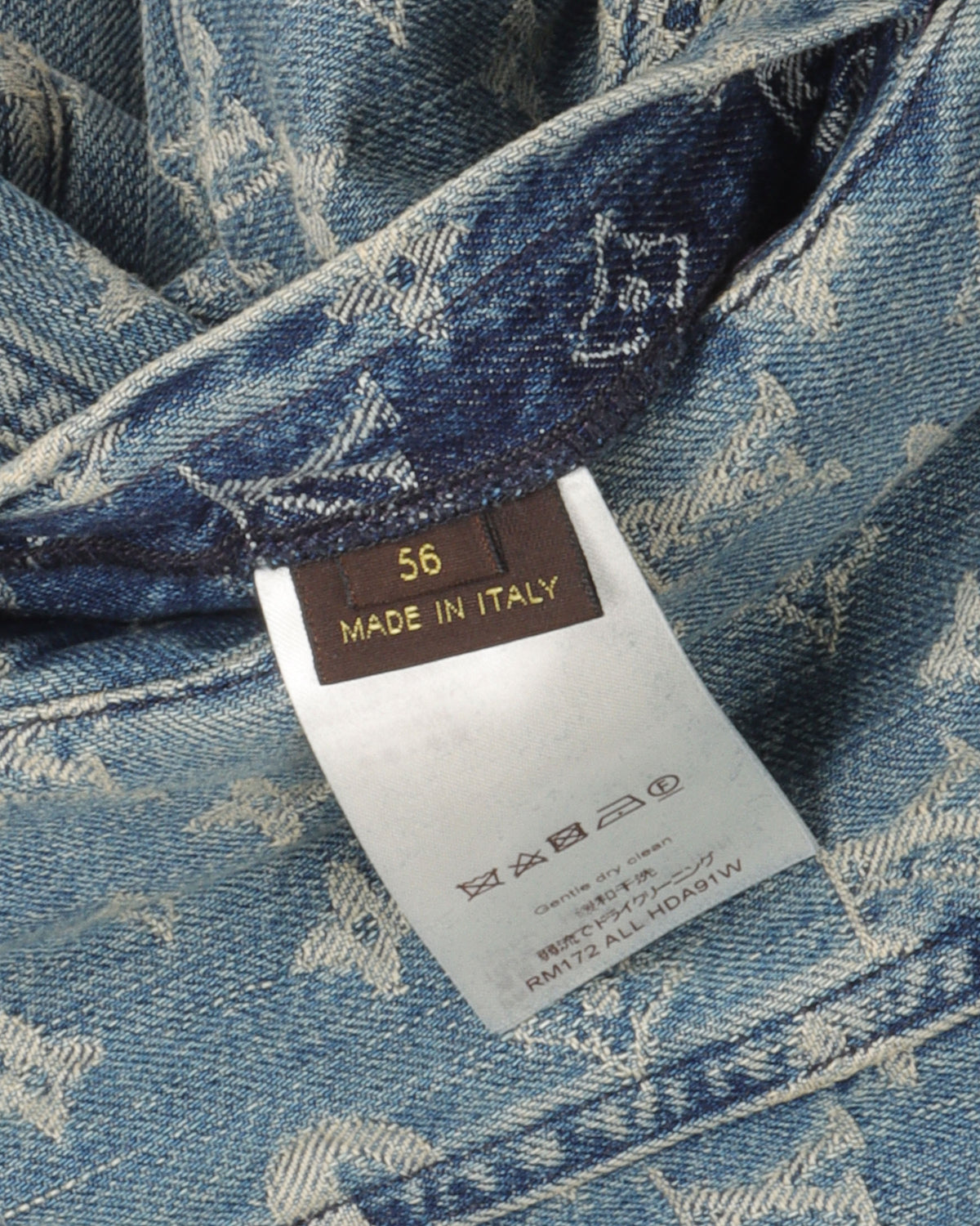Supreme Monogram Denim Trucker Jacket