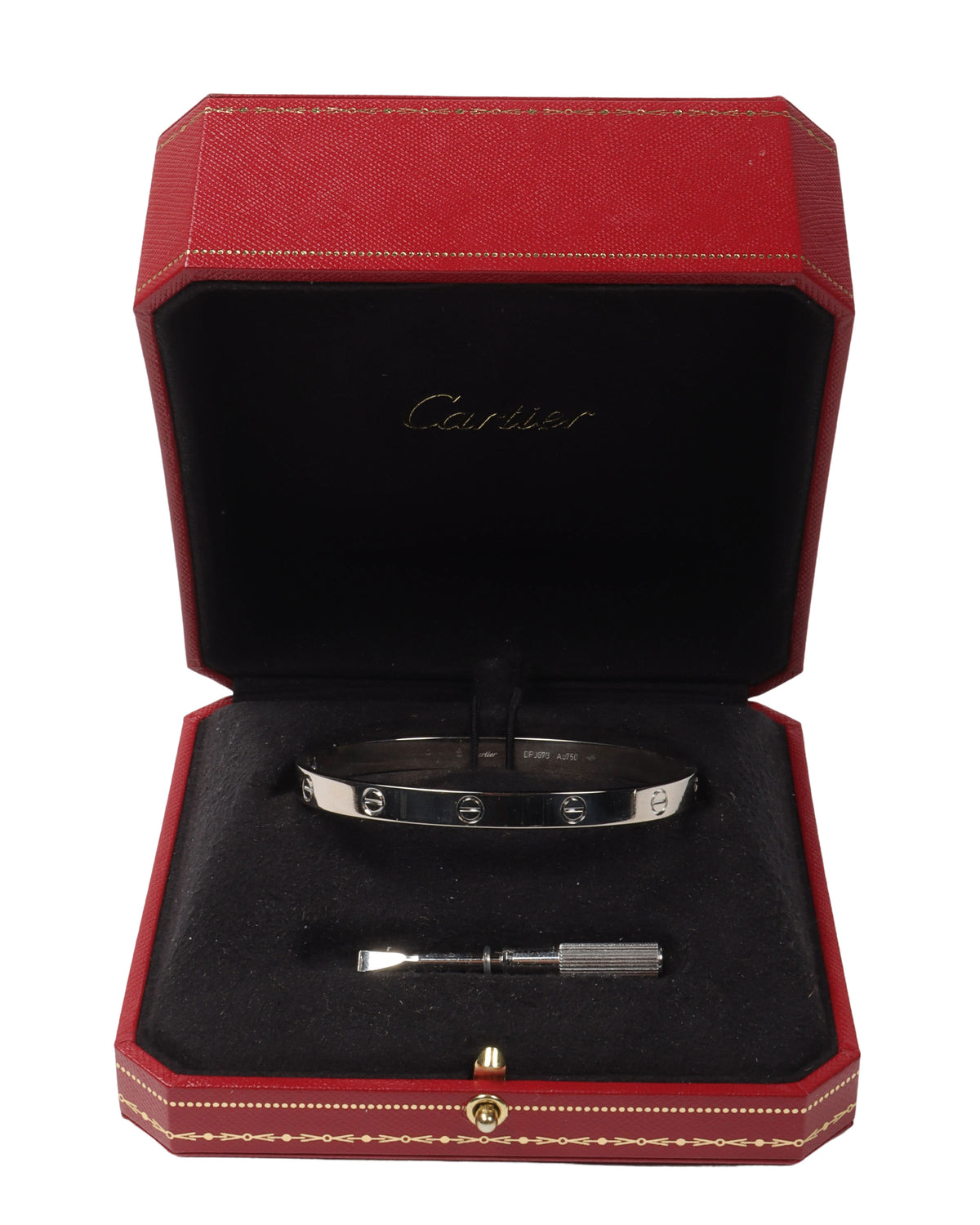 White Gold Love Cartier Bracelet
