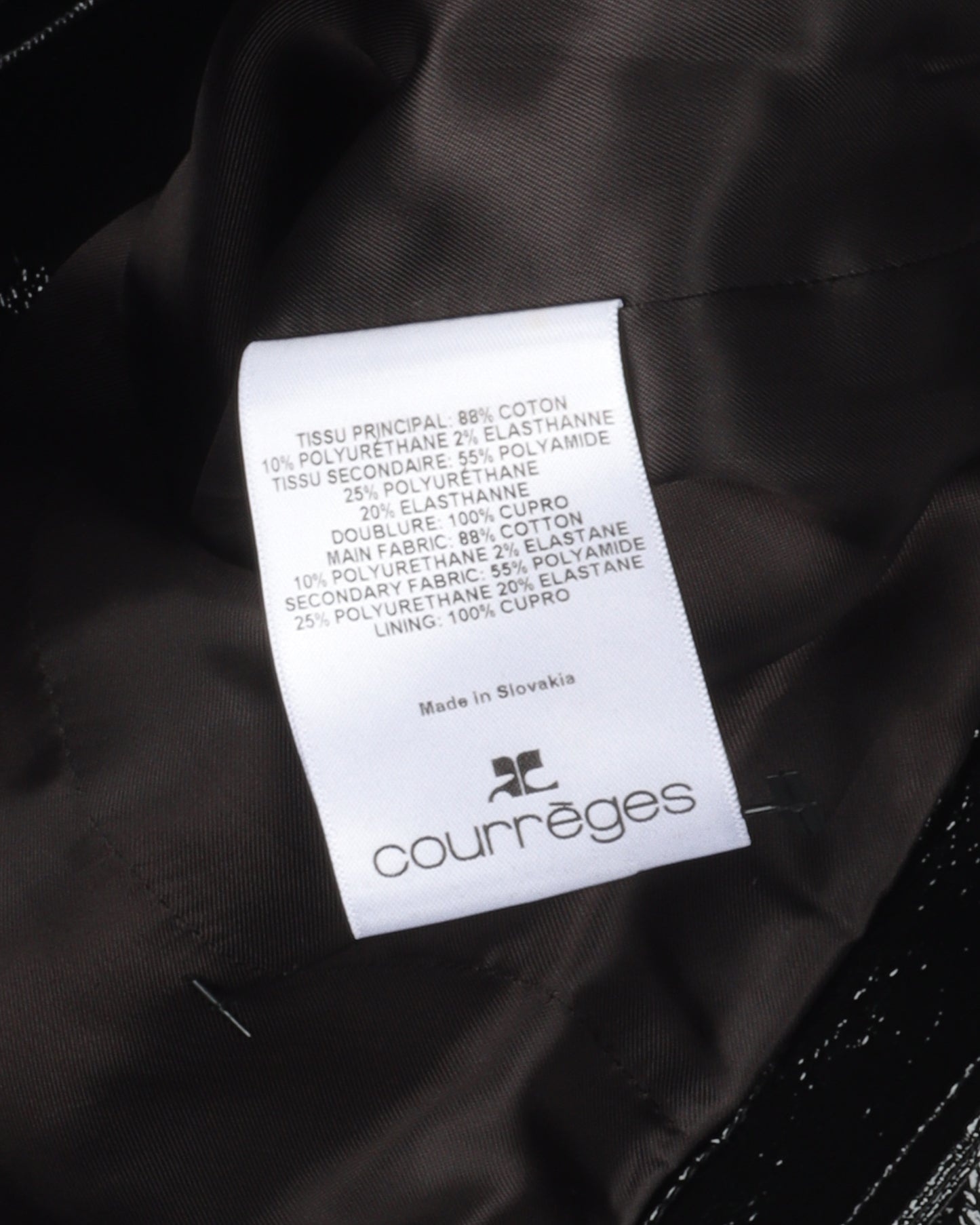 Reflective Vinyl Jacket
