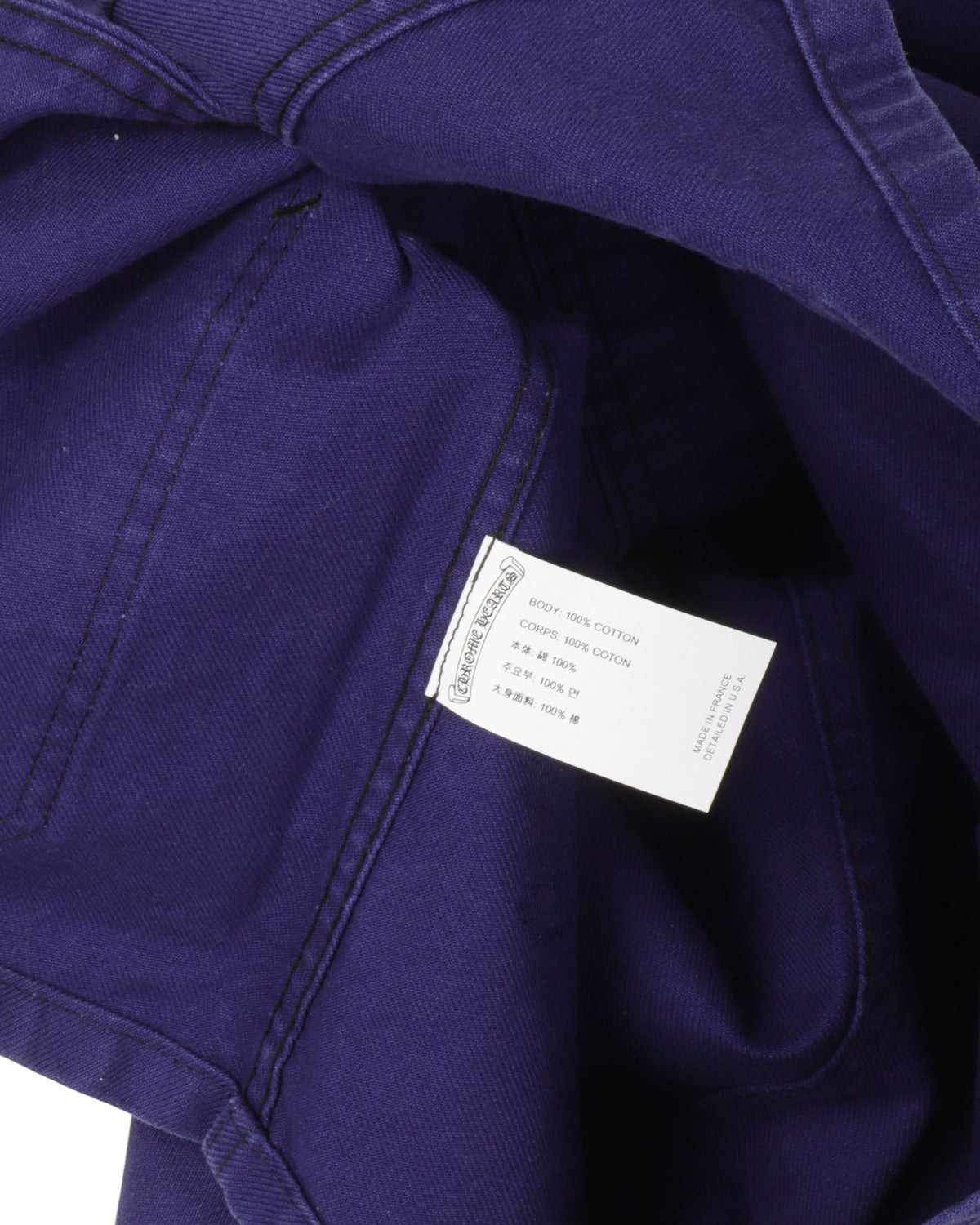 Cross Patch Bleu de Travail French Work Jacket