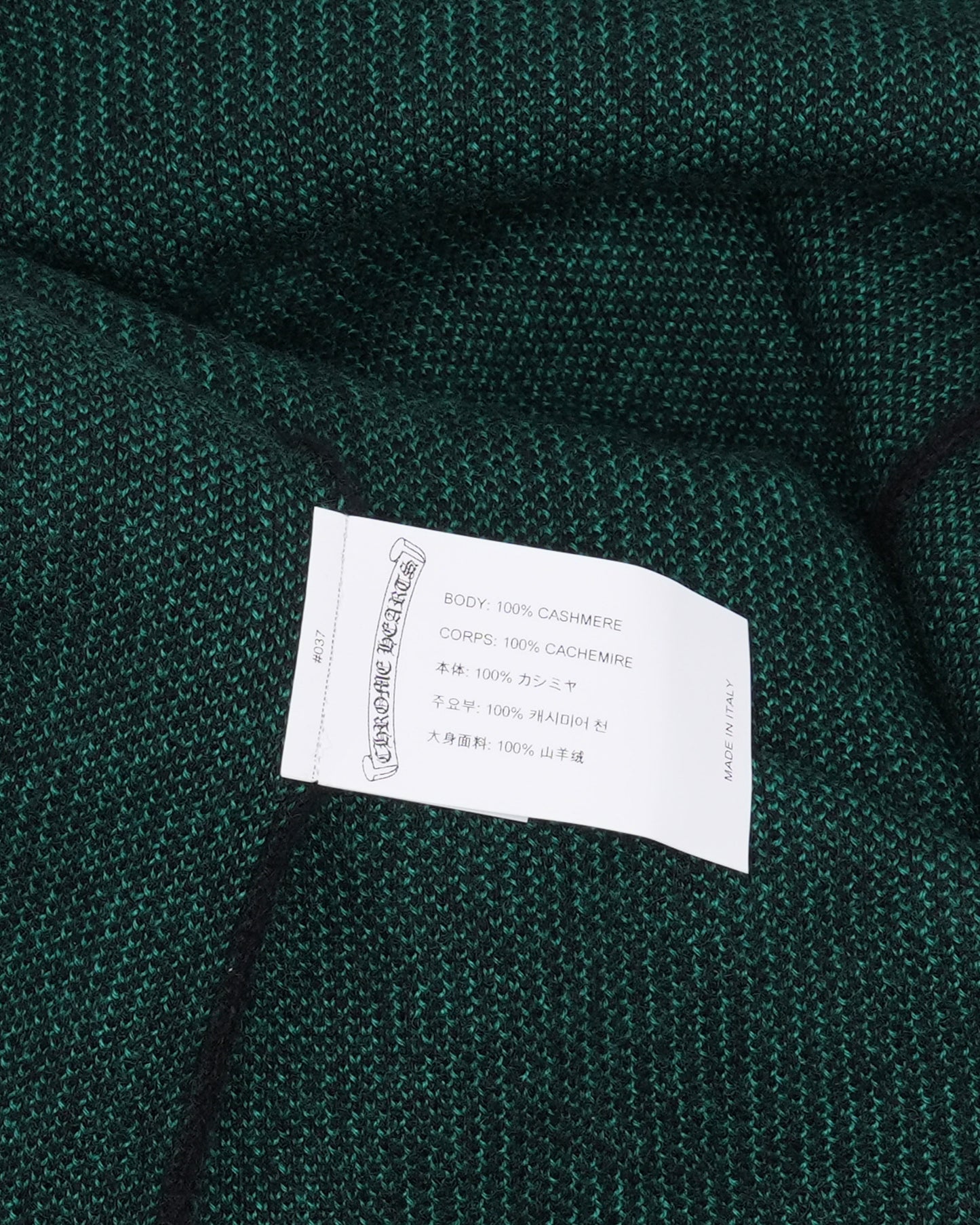 Online Exclusive Cashmere Scroll Logo Sweater
