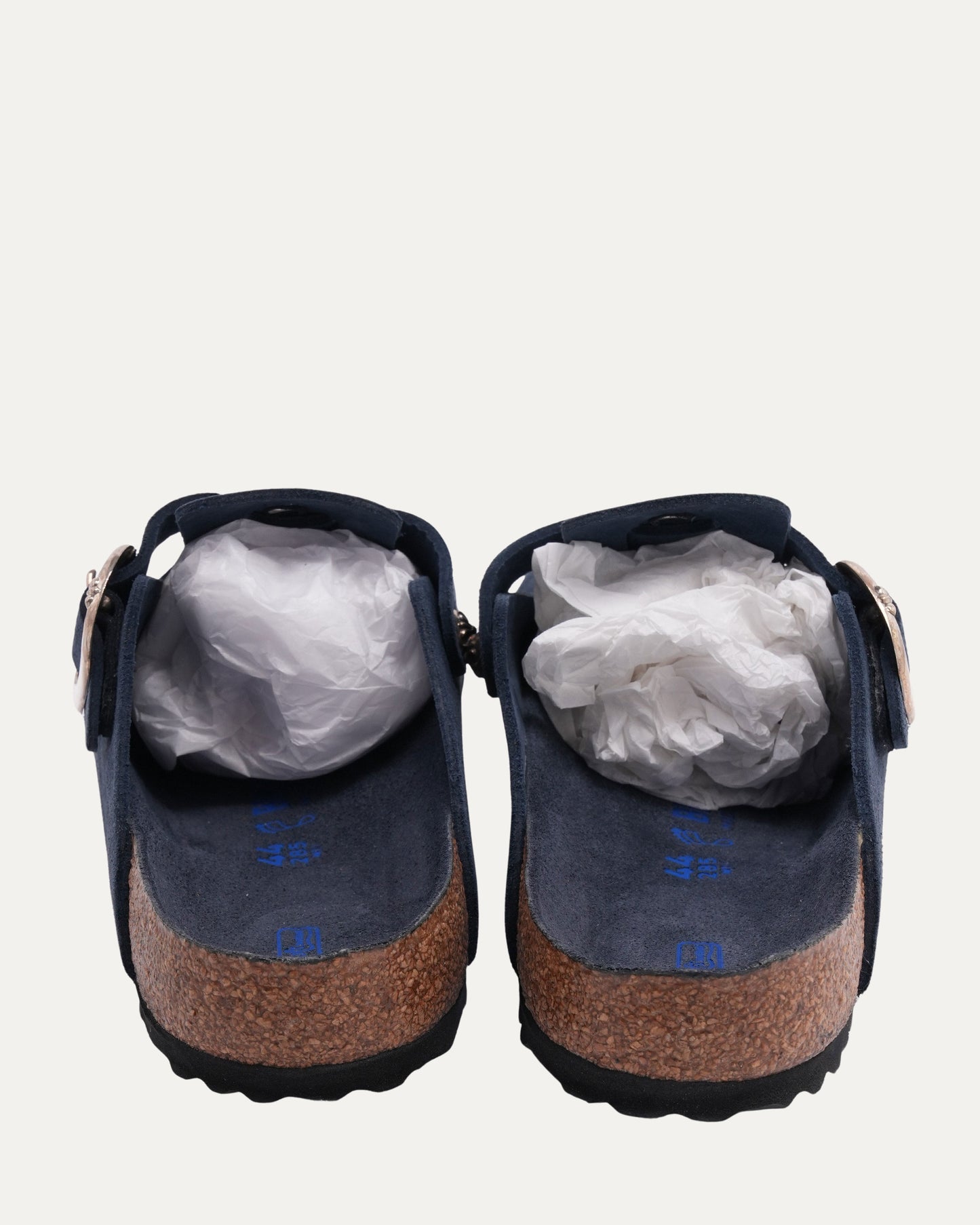Dagger Embellished Birkenstock Boston Suede Mule
