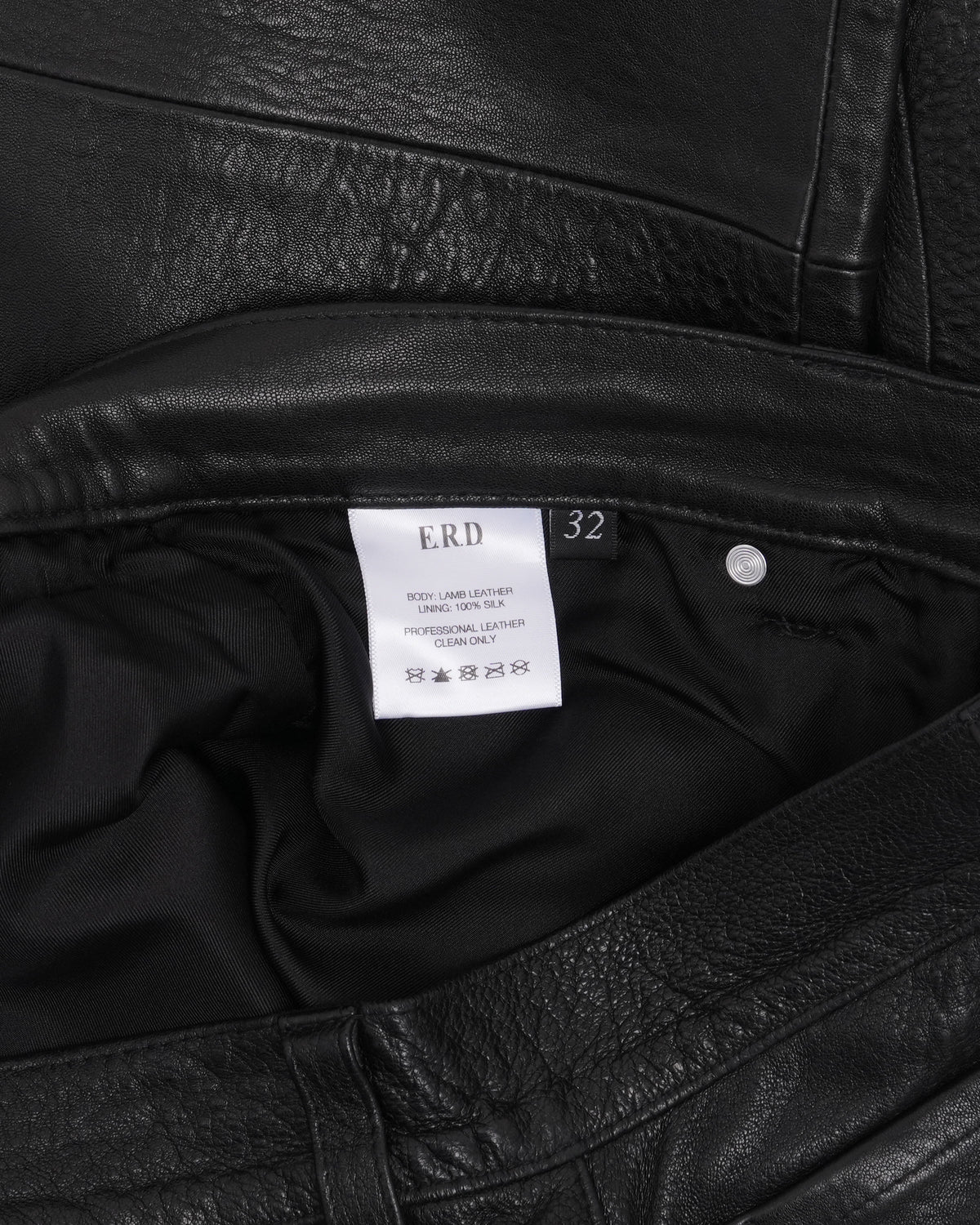Leather Flare Pants