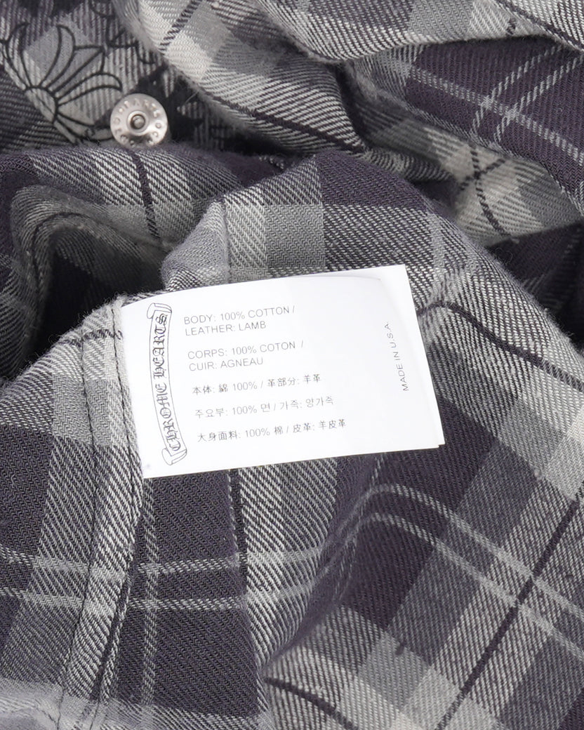 Cross Patch Flannel Shirt