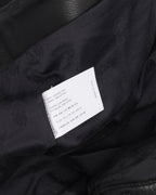 Leather Cargo Pants