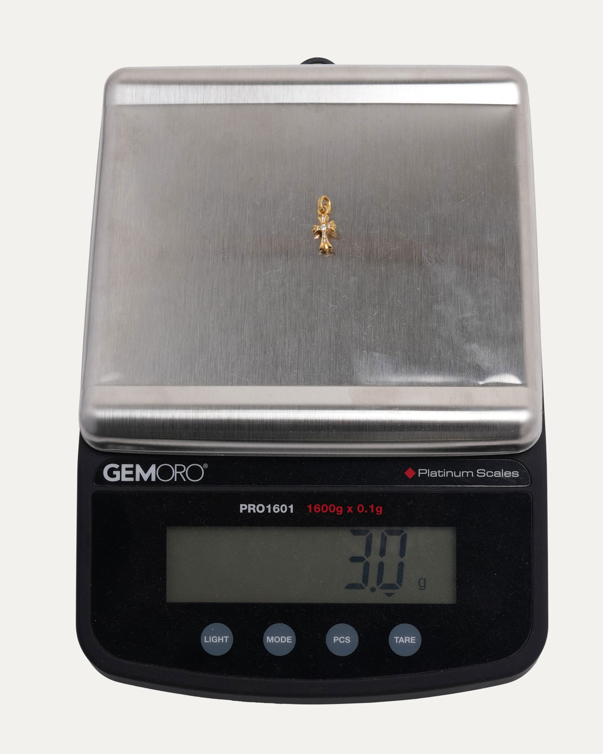 Gold Diamond Baby Fat Pendant