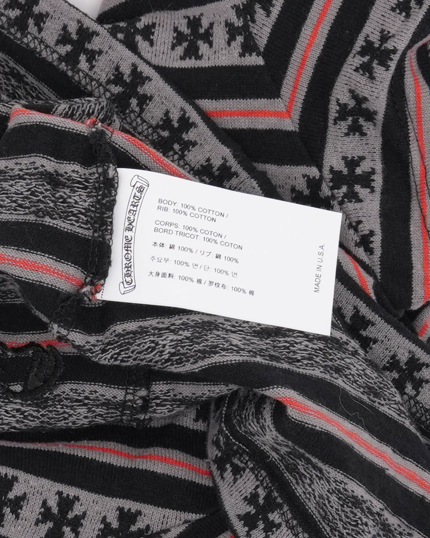 Cropped Matty Boy Teens From Mars Striped T-Shirt