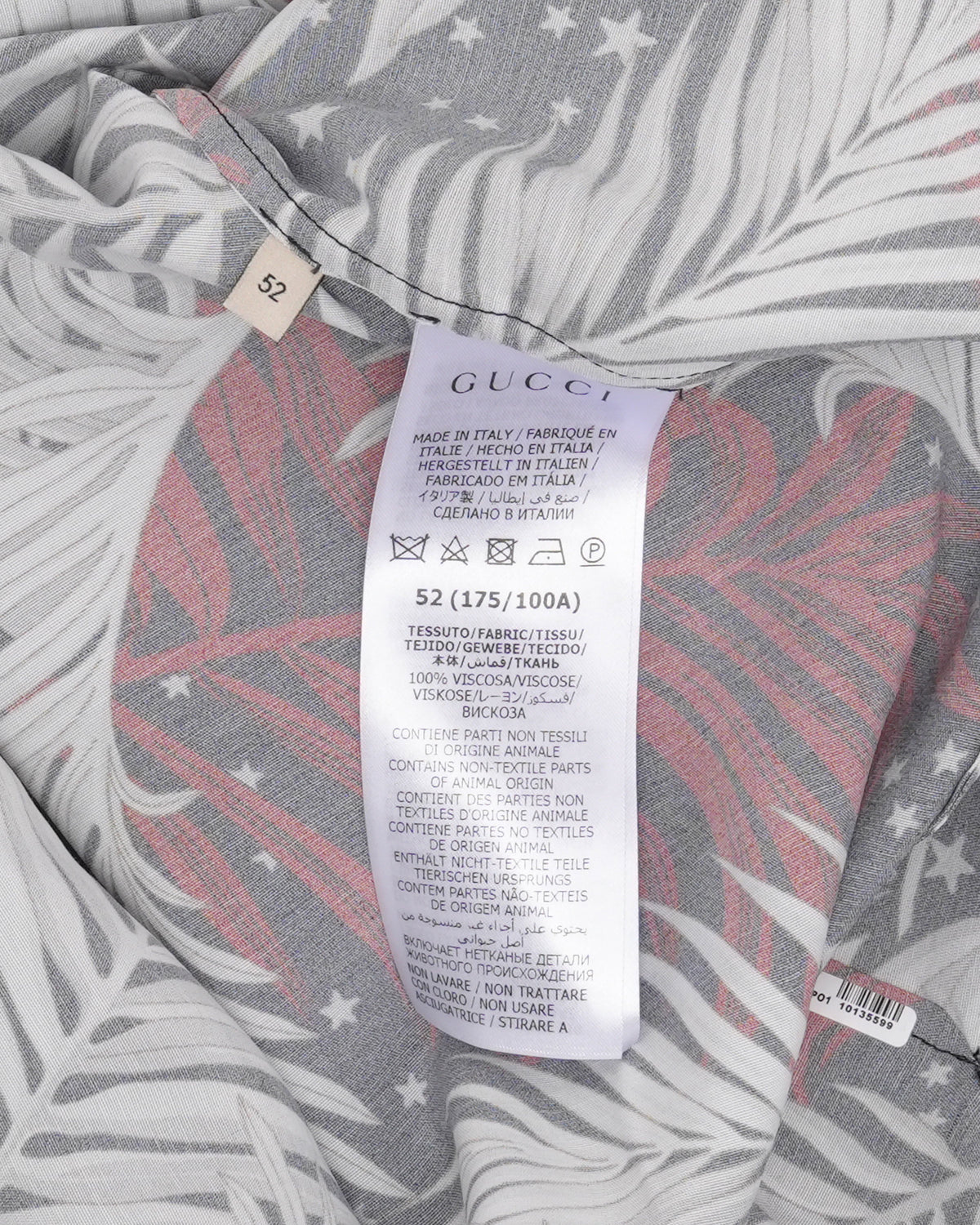 Palm Tree Print Short Sleeve Shirt