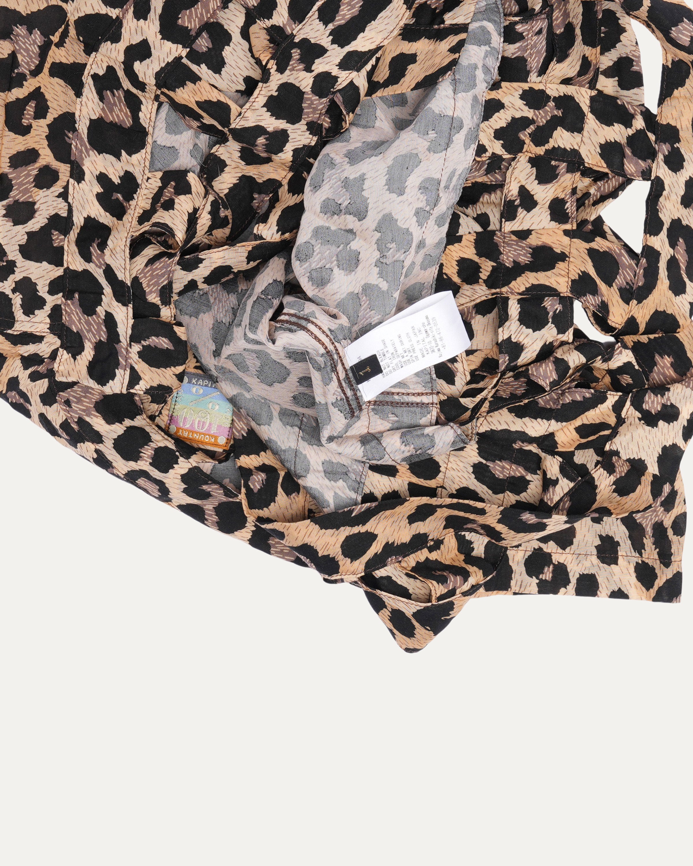 Leopard-Print Aloha Shirt