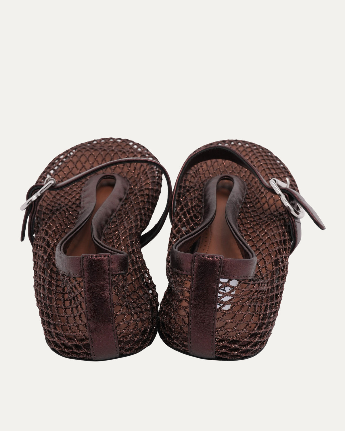 Mesh Mary Jane Flats