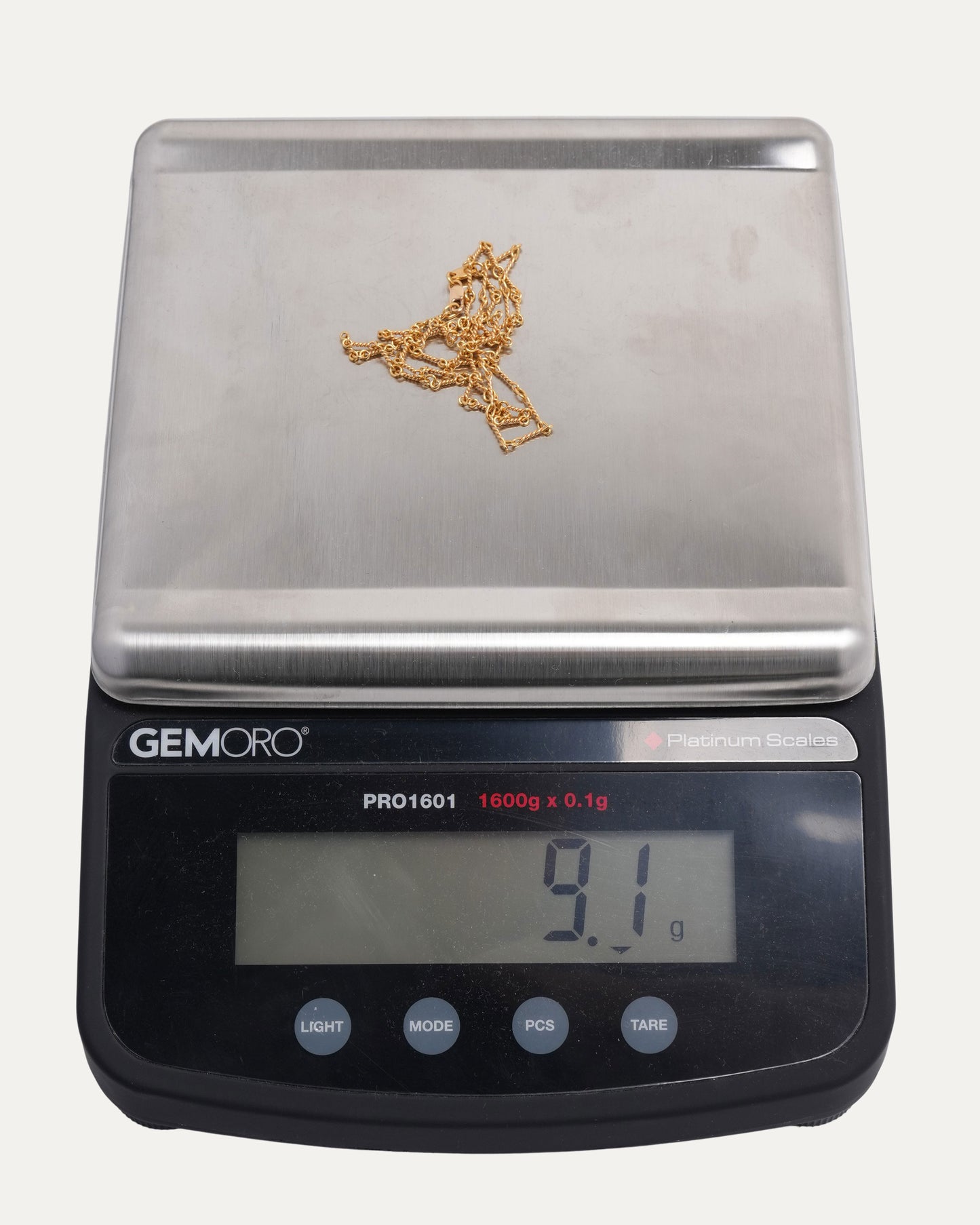 22k Gold Twist Chain