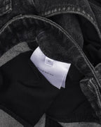 Raw Hem Baggy Jeans