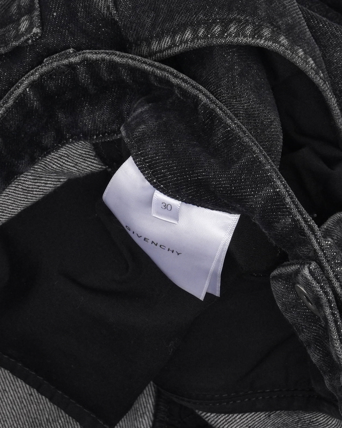 Raw Hem Baggy Jeans