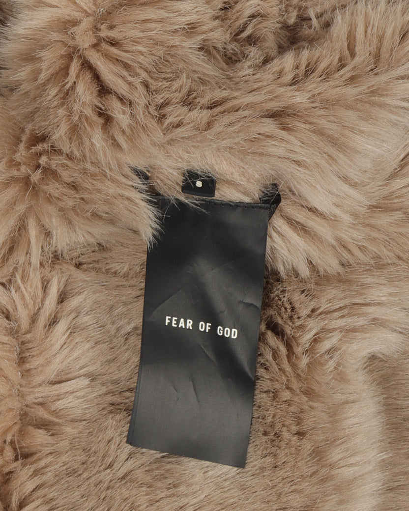 Fear of God Sixth Collection Faux Fur Bomber
