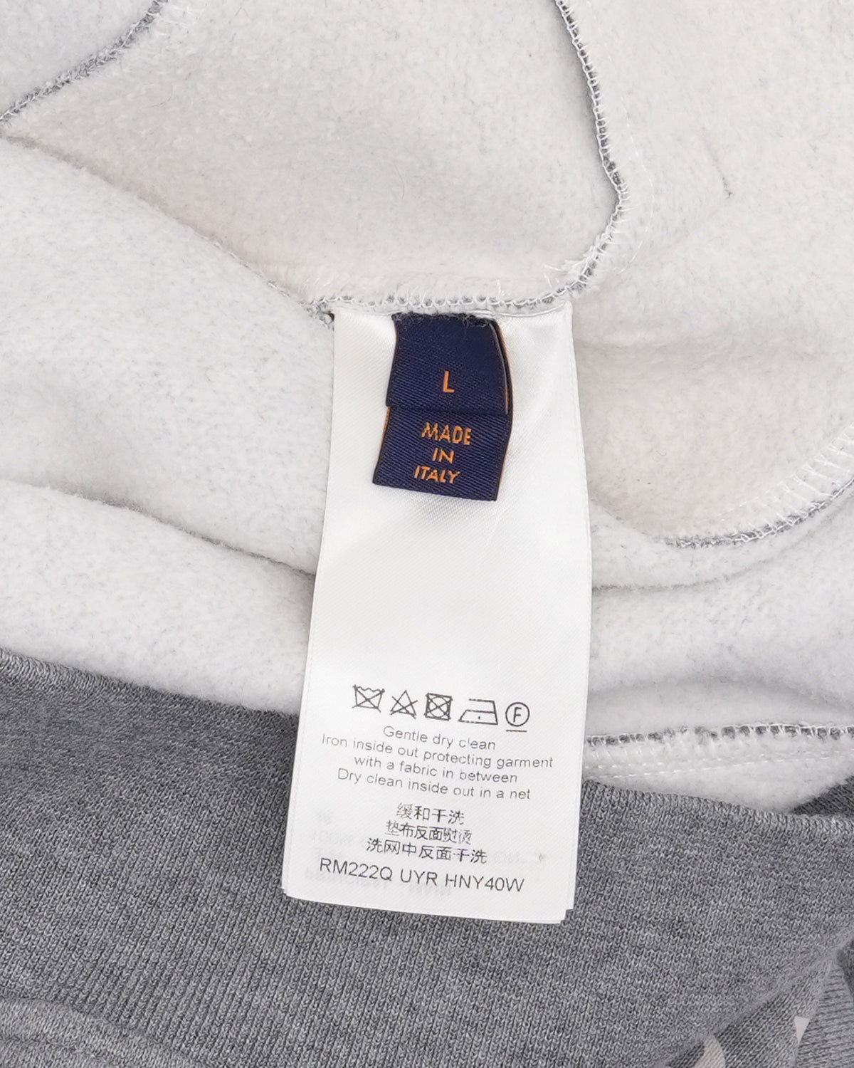 Monogram Circle Cut Hoodie
