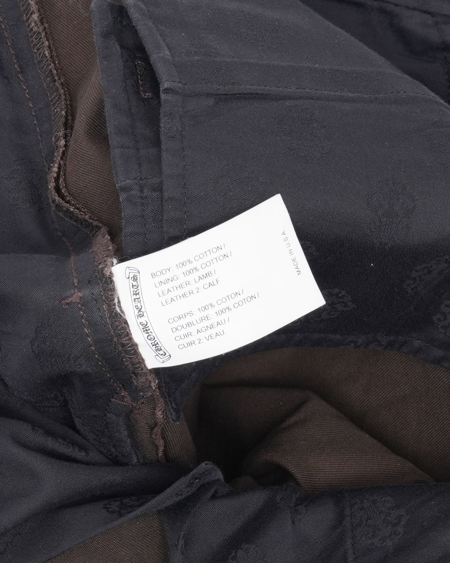 Cross Patch Chino Pants