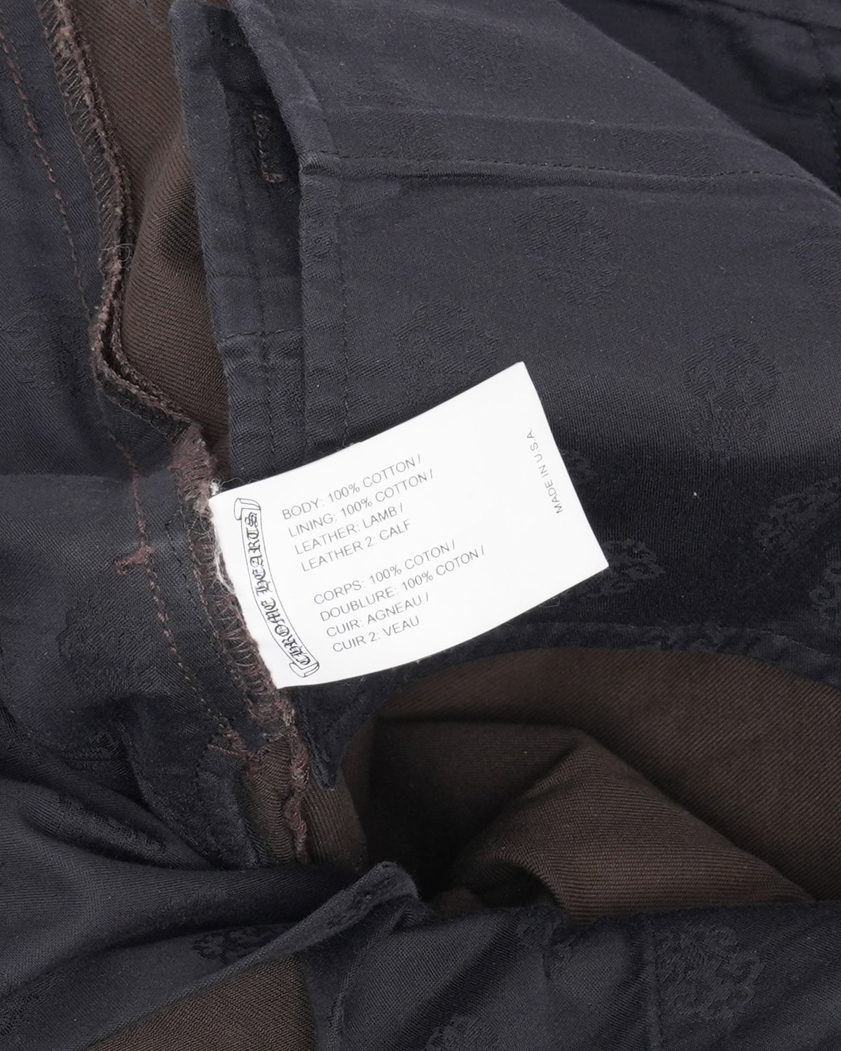 Cross Patch Chino Pants