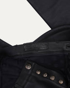 Fleur Knee Leather Pants