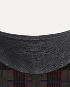 Silver Embellished Plus Cross Patch Leather Vest