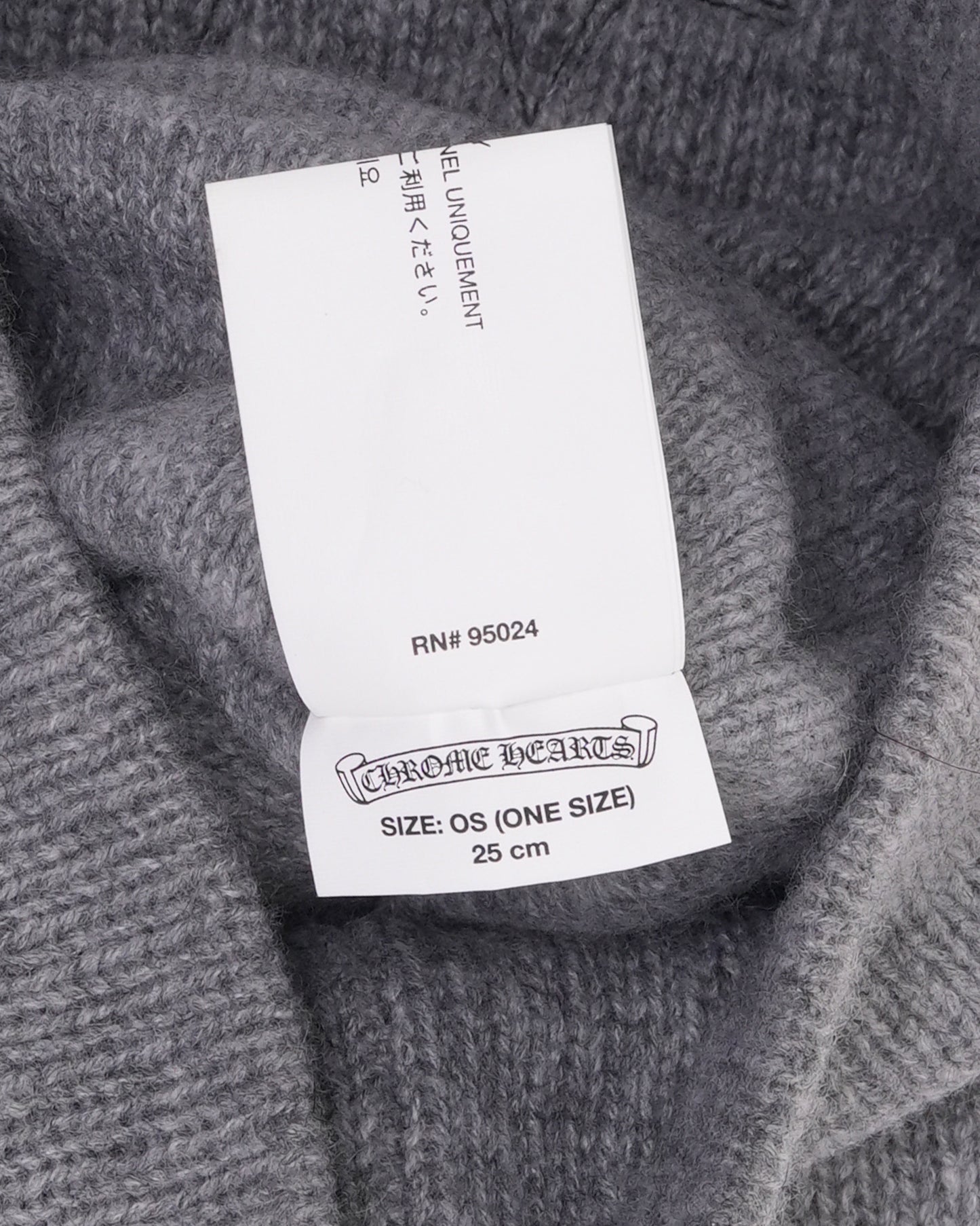 Star Patch Cashmere Beanie