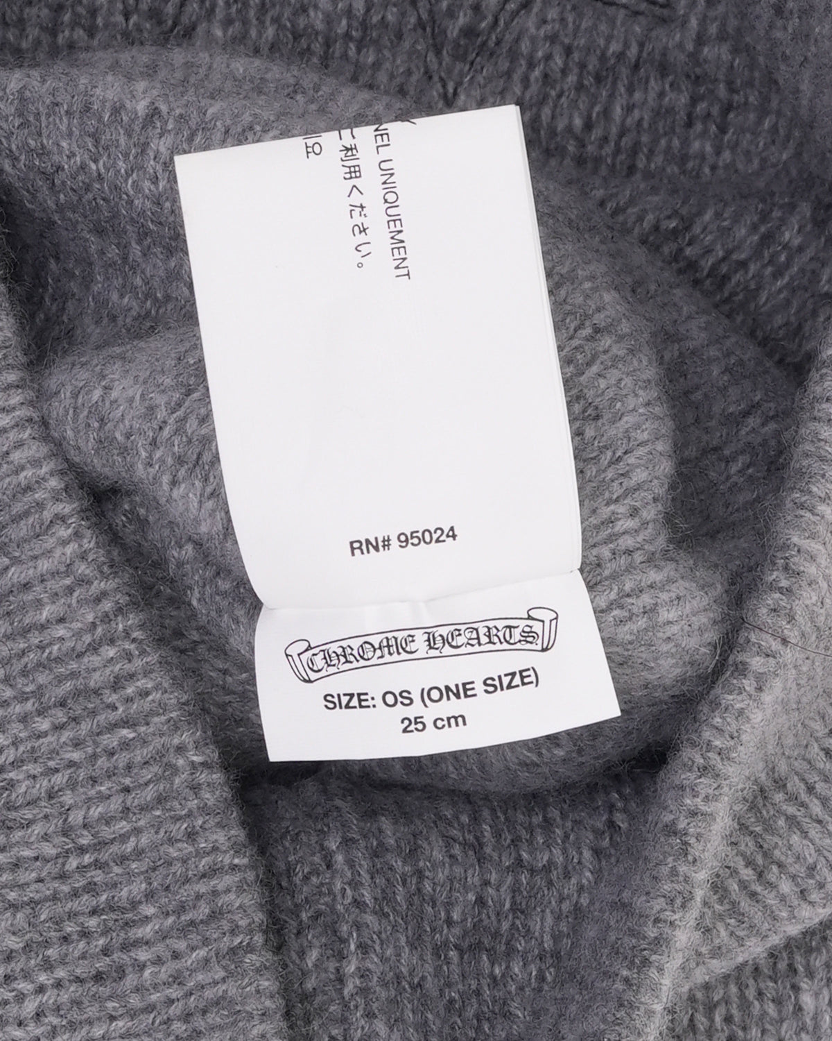 Star Patch Cashmere Beanie