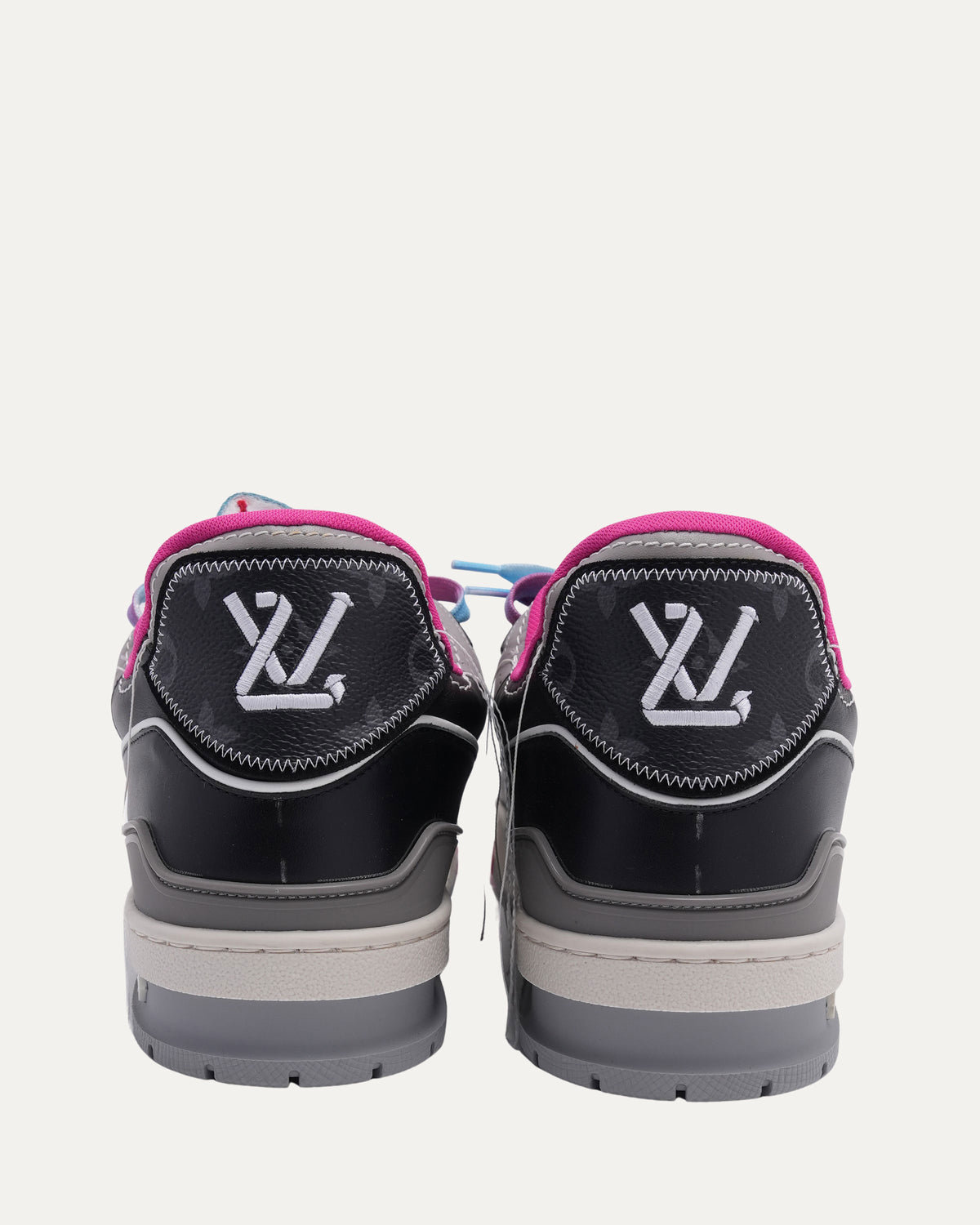 Upcycled LV Trainers