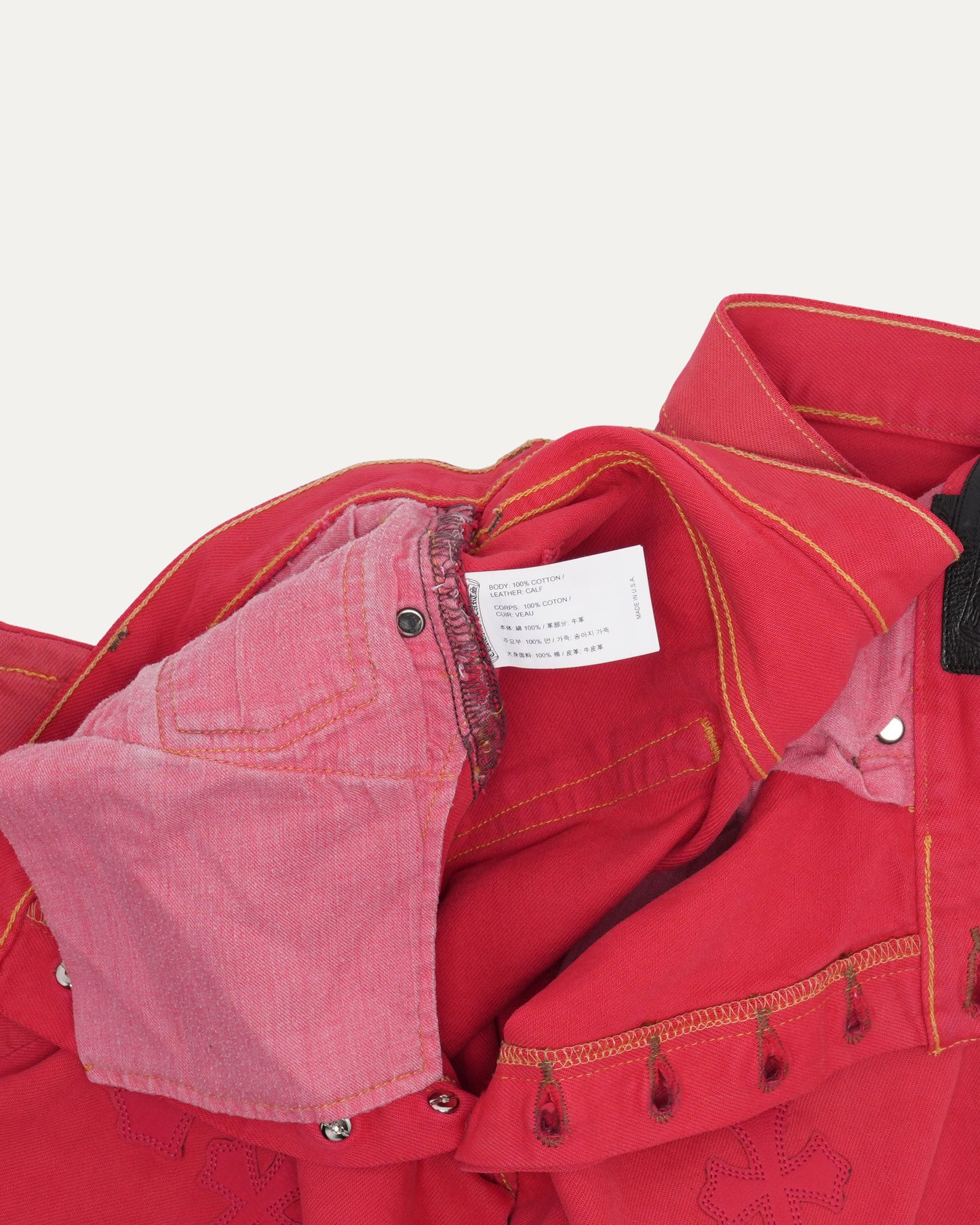Cross Patch Levis 501 Jeans