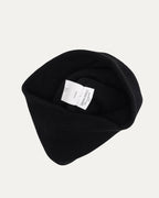 Cashmere Mini Cross Patch Beanie