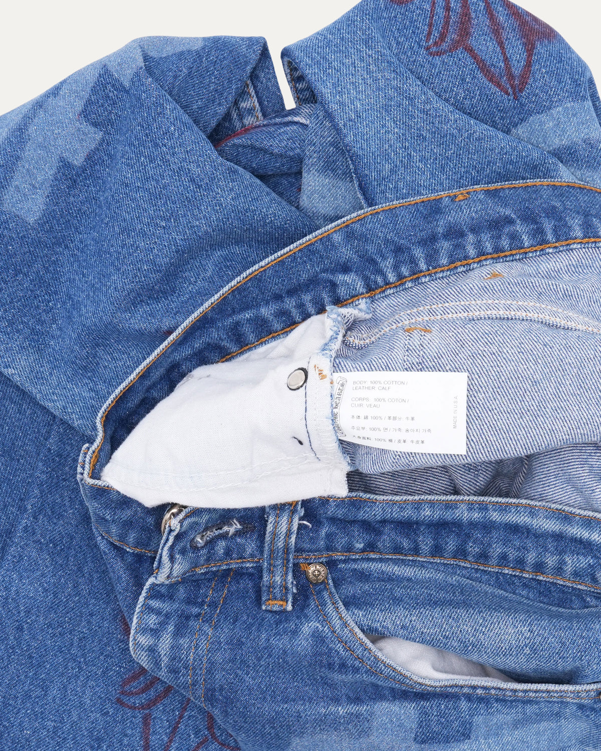 Levi's Cross Patch Stencil Jeans