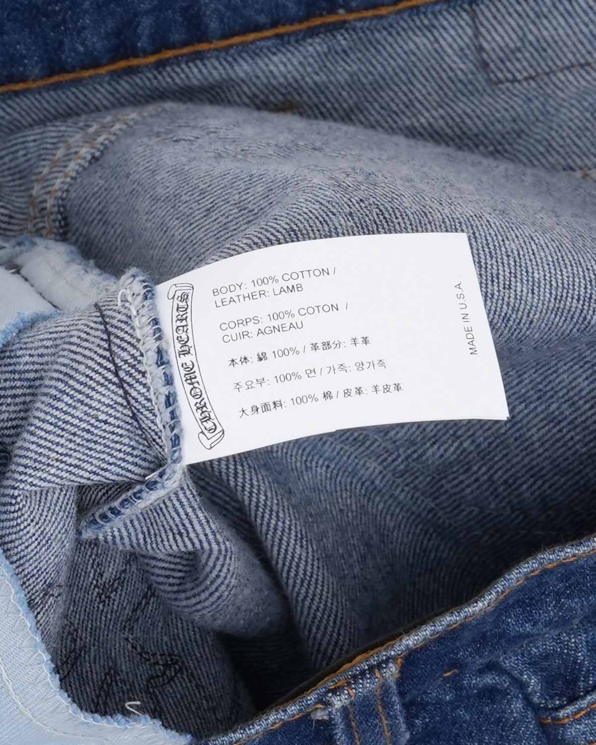 Levi's Orange Tab 517 Cross Patch Jeans