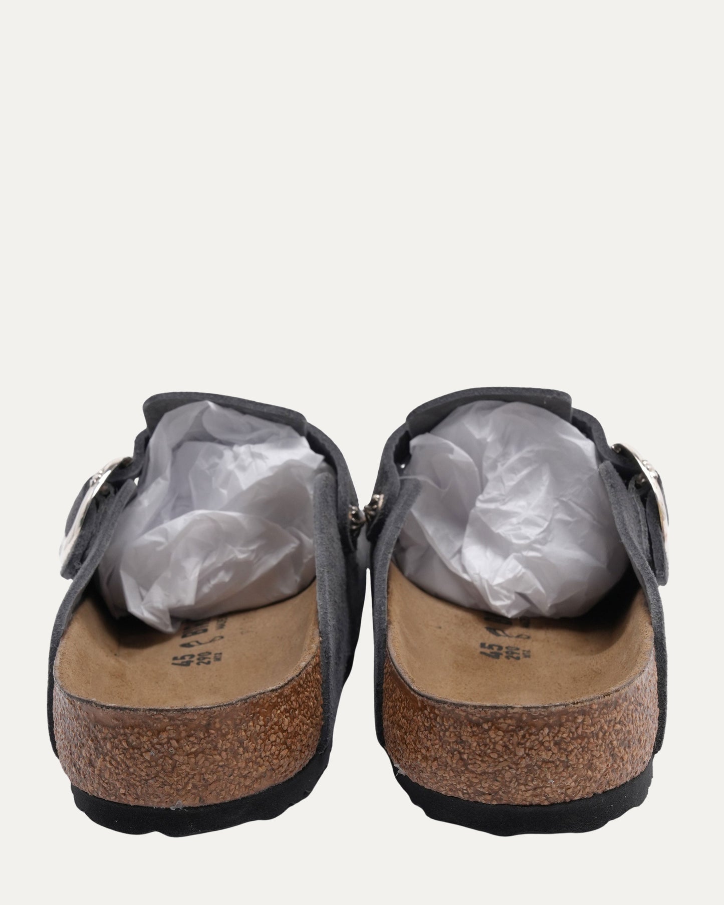 Dagger Embellished Birkenstock Boston Suede Mule