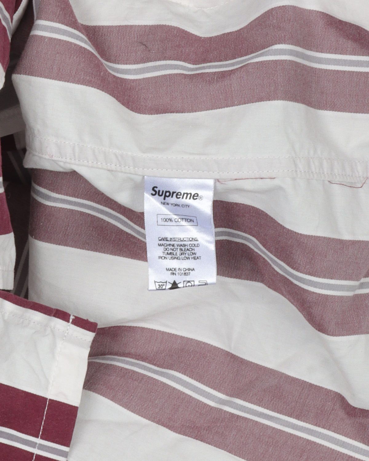 PJ Stipe Button Shirt