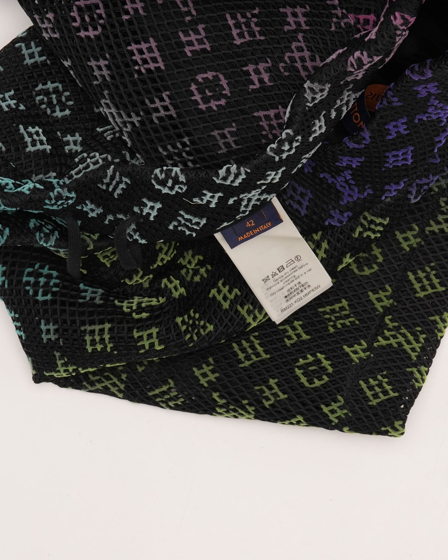 Gradient Monogram Mesh Shorts