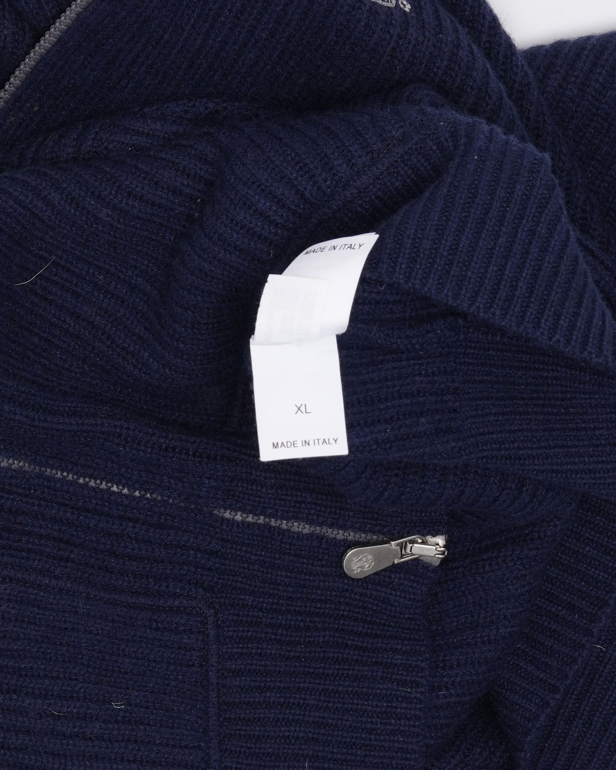 Cashmere Zip Up Hoodie