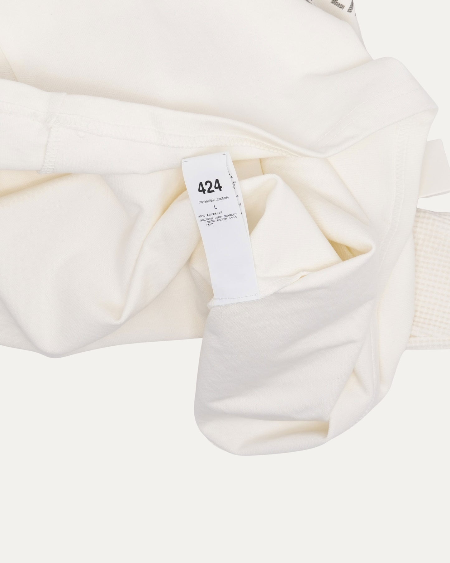 Hoorsenbuhs Cropped Double Sleeve Thermal Layered Long Sleeve T-Shirt