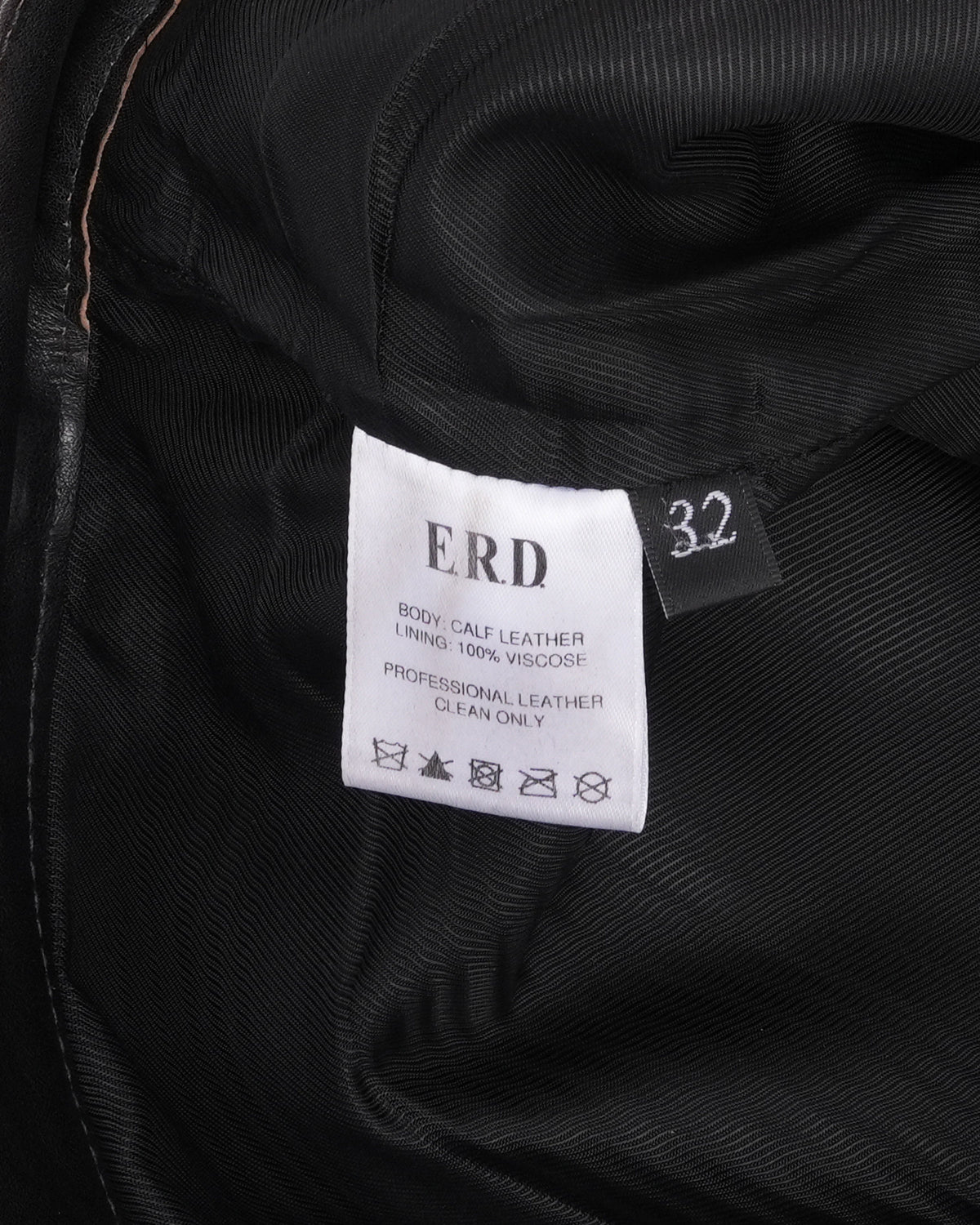 Crust Repaired Leather Flare Jeans