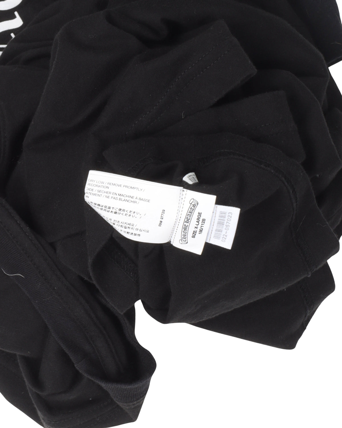 Tonal Cross Long Sleeve T-Shirt