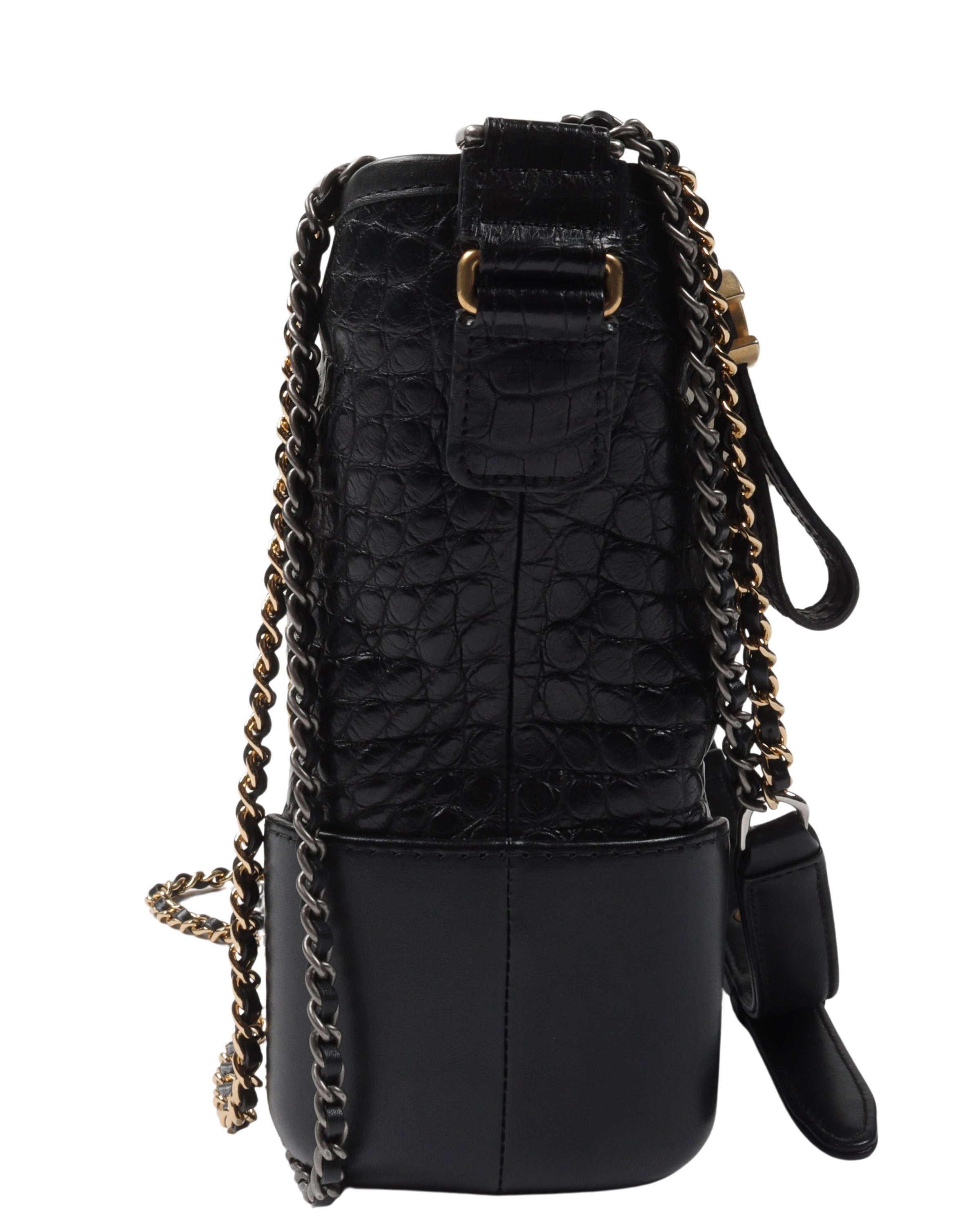 Gabrielle Hobo Medium Alligator Bag