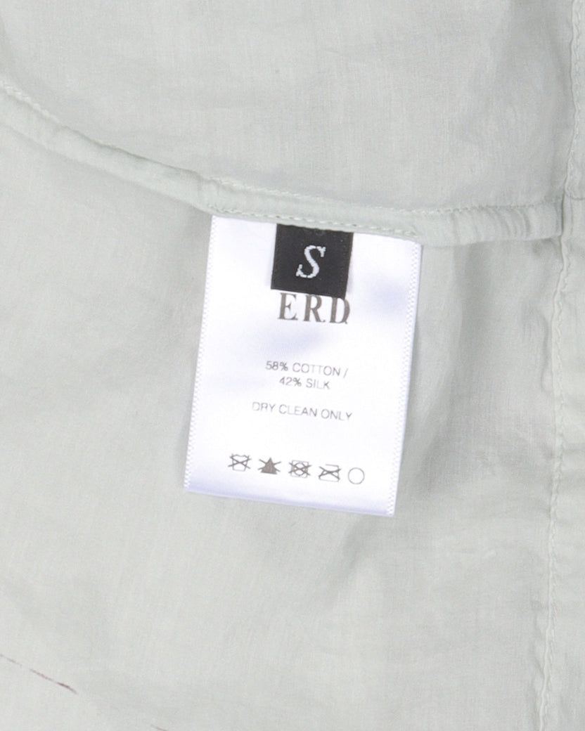 Silk Blend Graphic Shirt