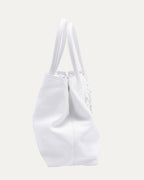 Embellished Fleur Patch Tote Bag