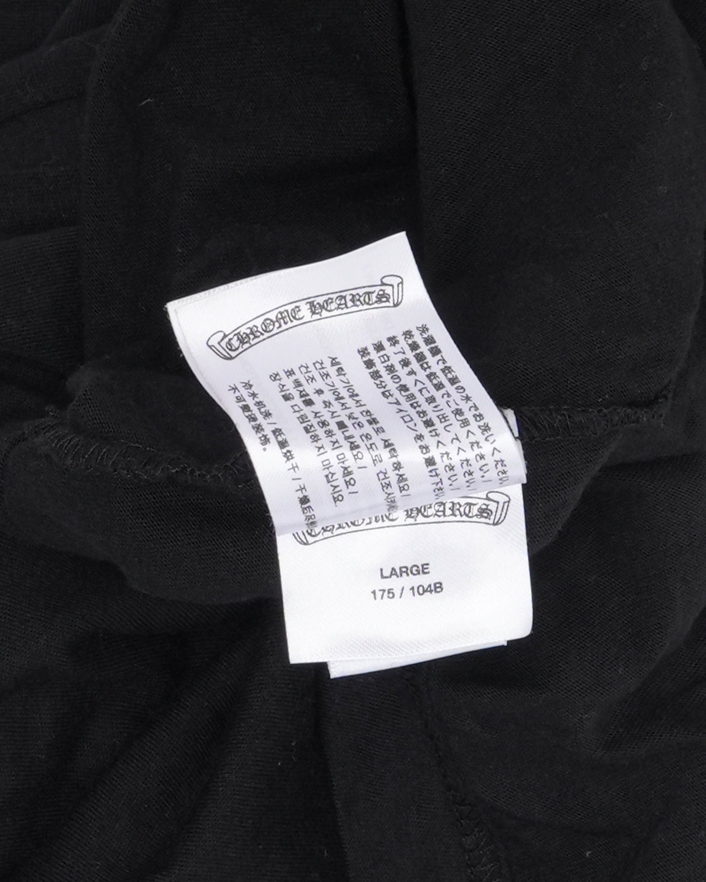 Neck Logo Long Sleeve Pocket T-Shirt